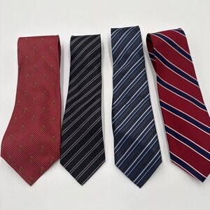 Silk Ties Lot Of 4
